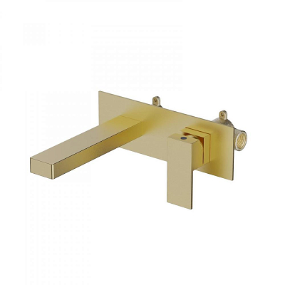 Смеситель для раковины встроенный Timo Selene 2071/17SM золото матовое 400_400_2836275